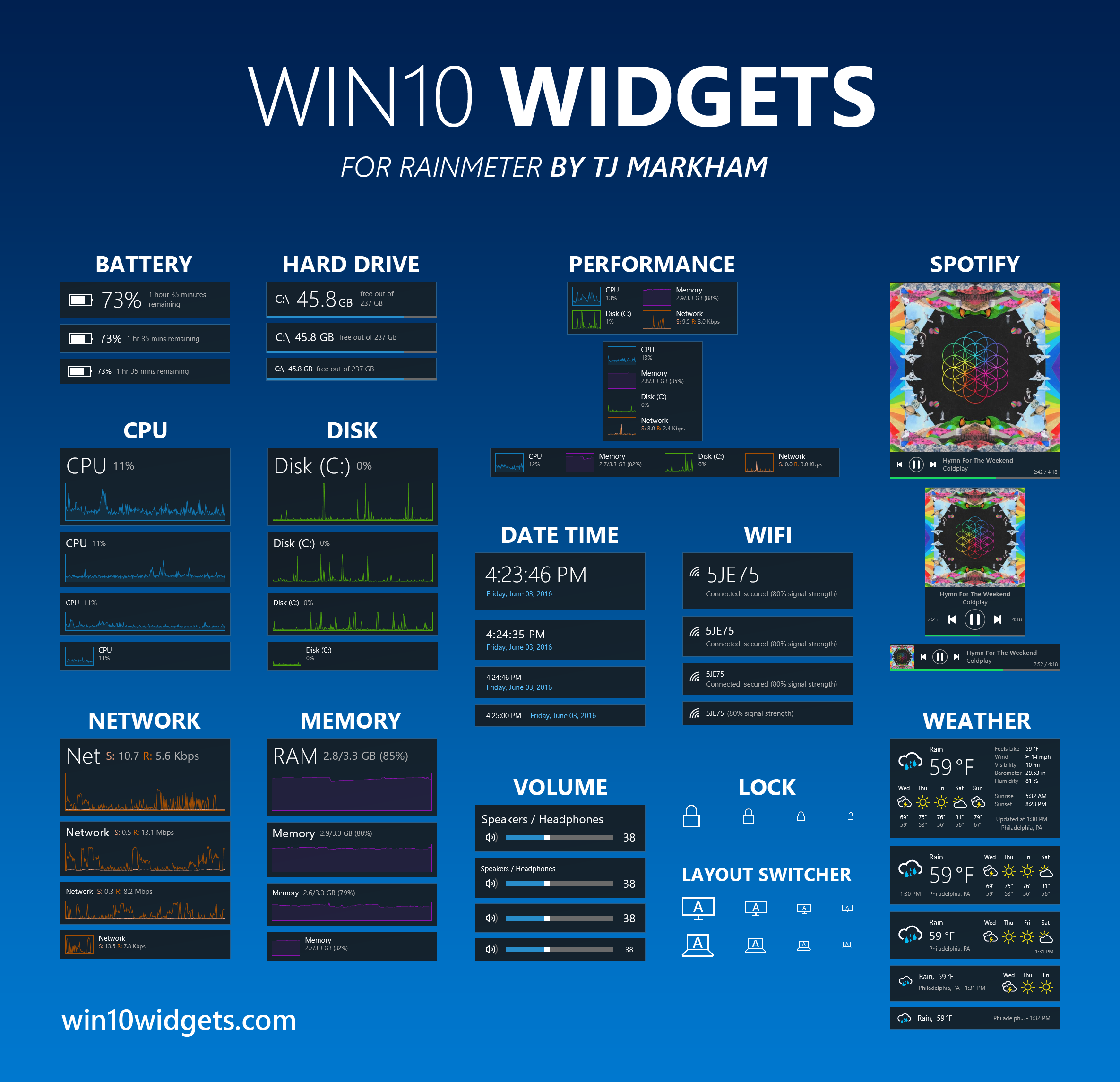 Win10 Widgets Widgets For Windows 10